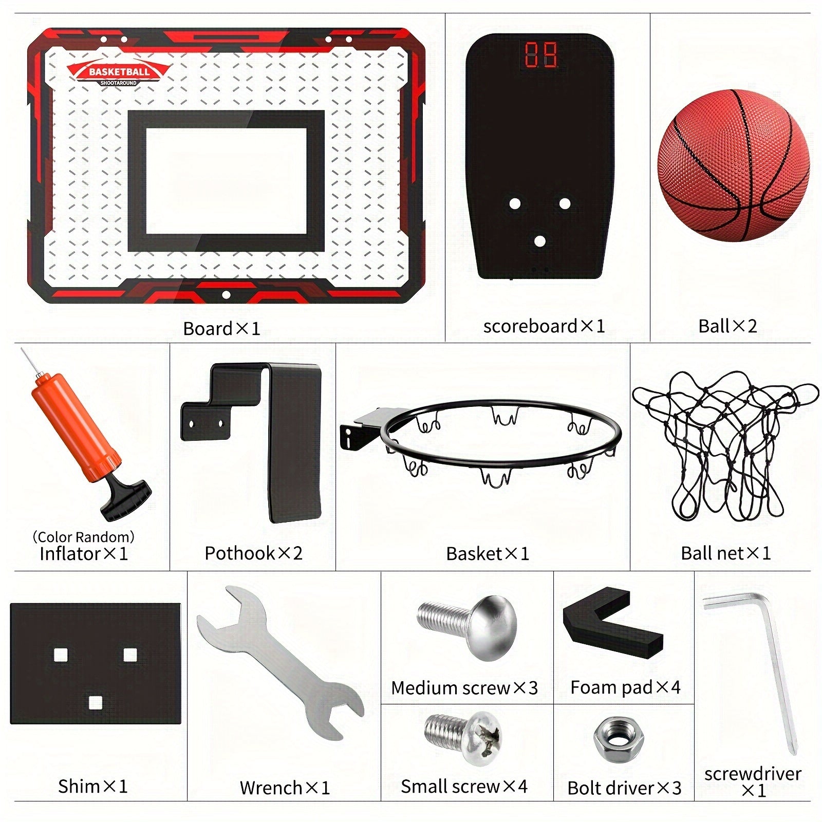 Indoor Basketball Hoop For Kids