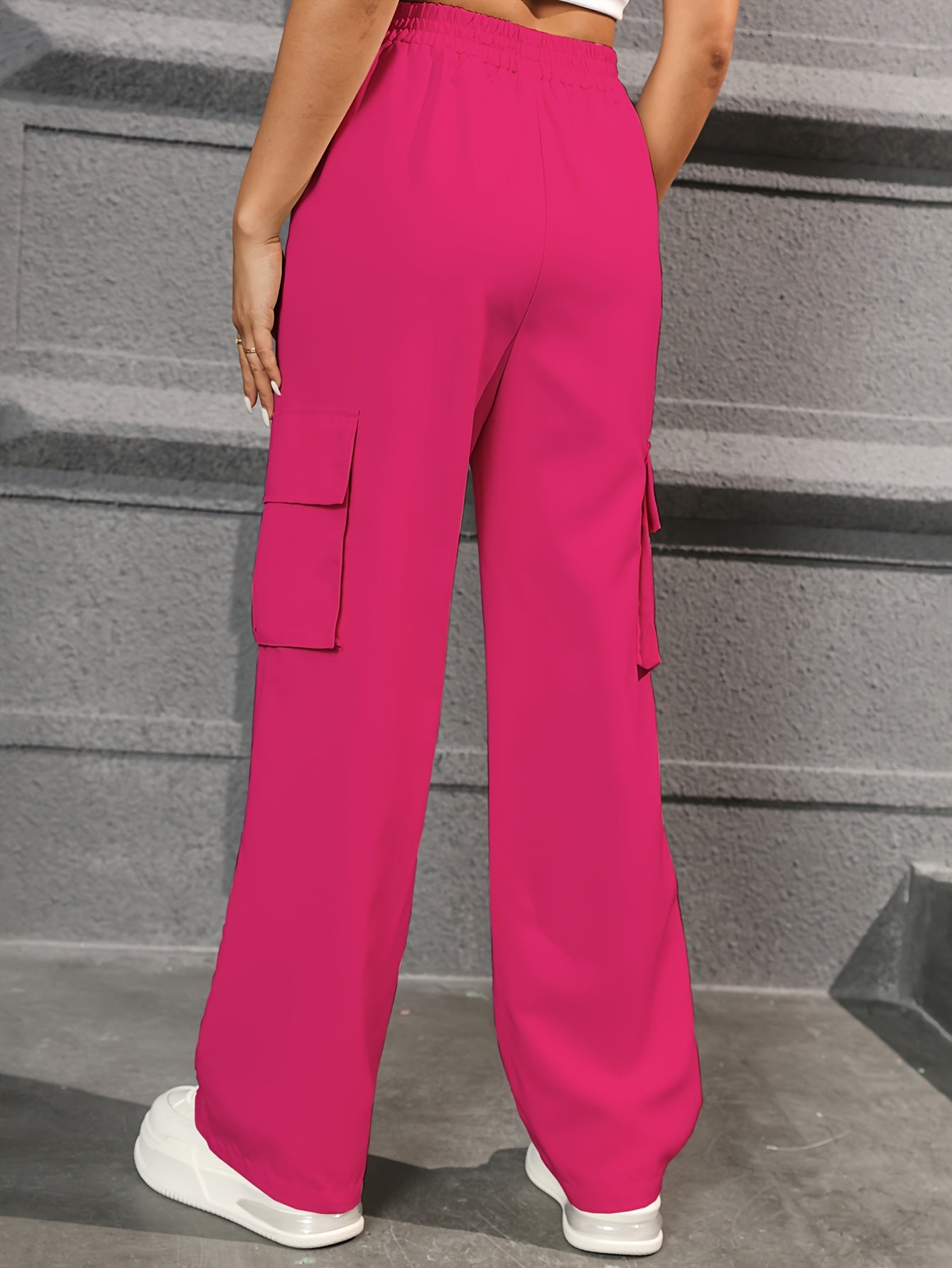 Straight Leg Cargo Pants