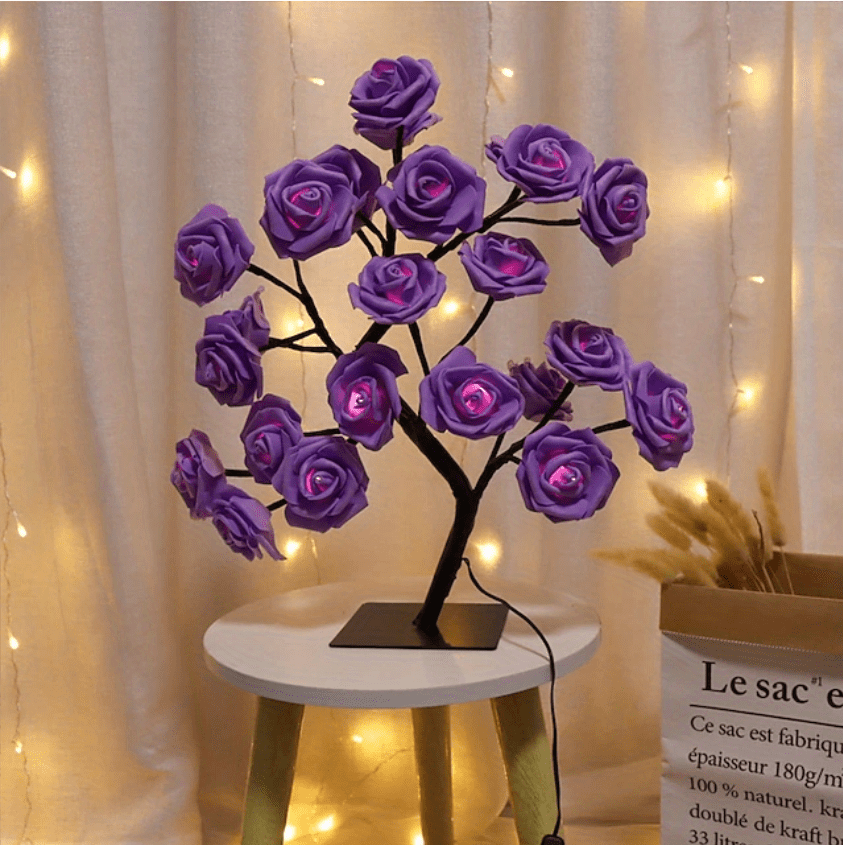 LED Rose Flower Tree Lamp Product Details