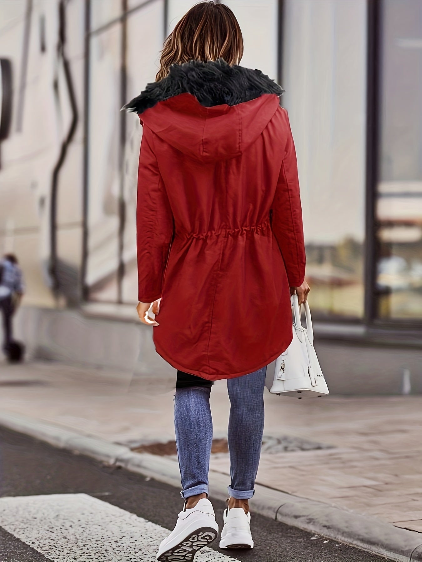 Luxury Black Parka/Gold Zippers