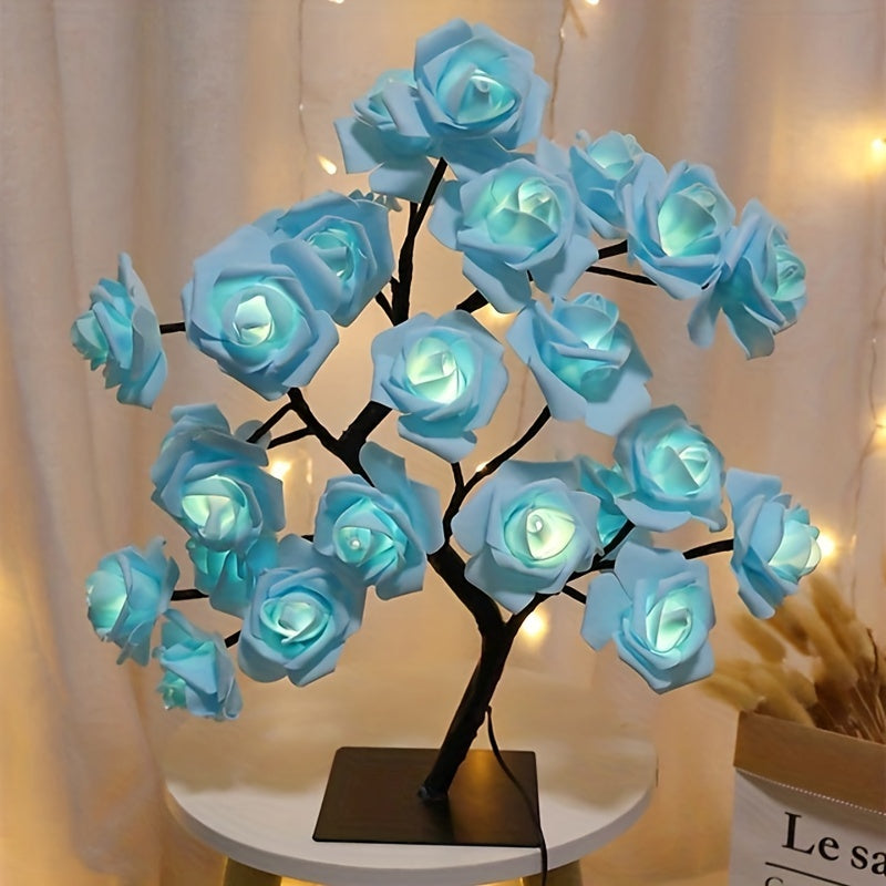 LED Rose Flower Tree Lamp Product Details