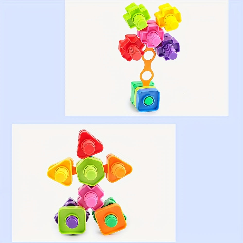 20pcs/10sets Screw Building Blocks