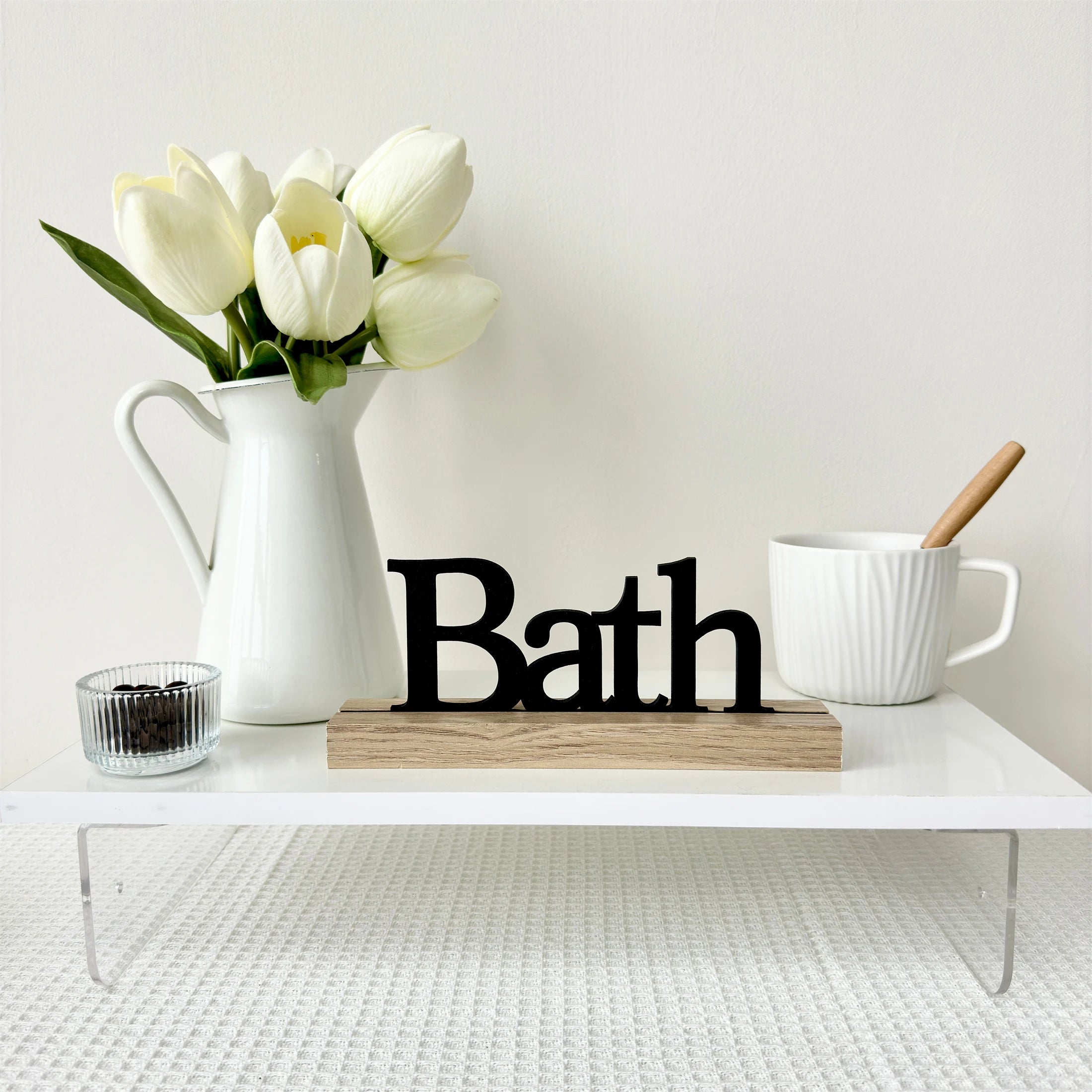 Modern Farmhouse 'BATH' Sign