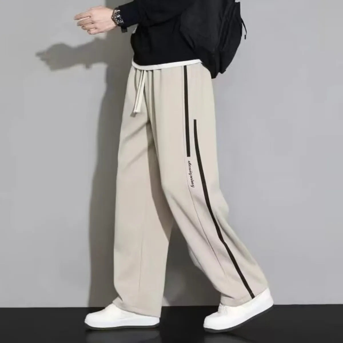 Baggy Stripe Track Pants