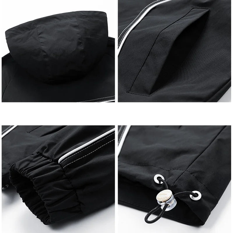 Oversized Technical Windbreaker