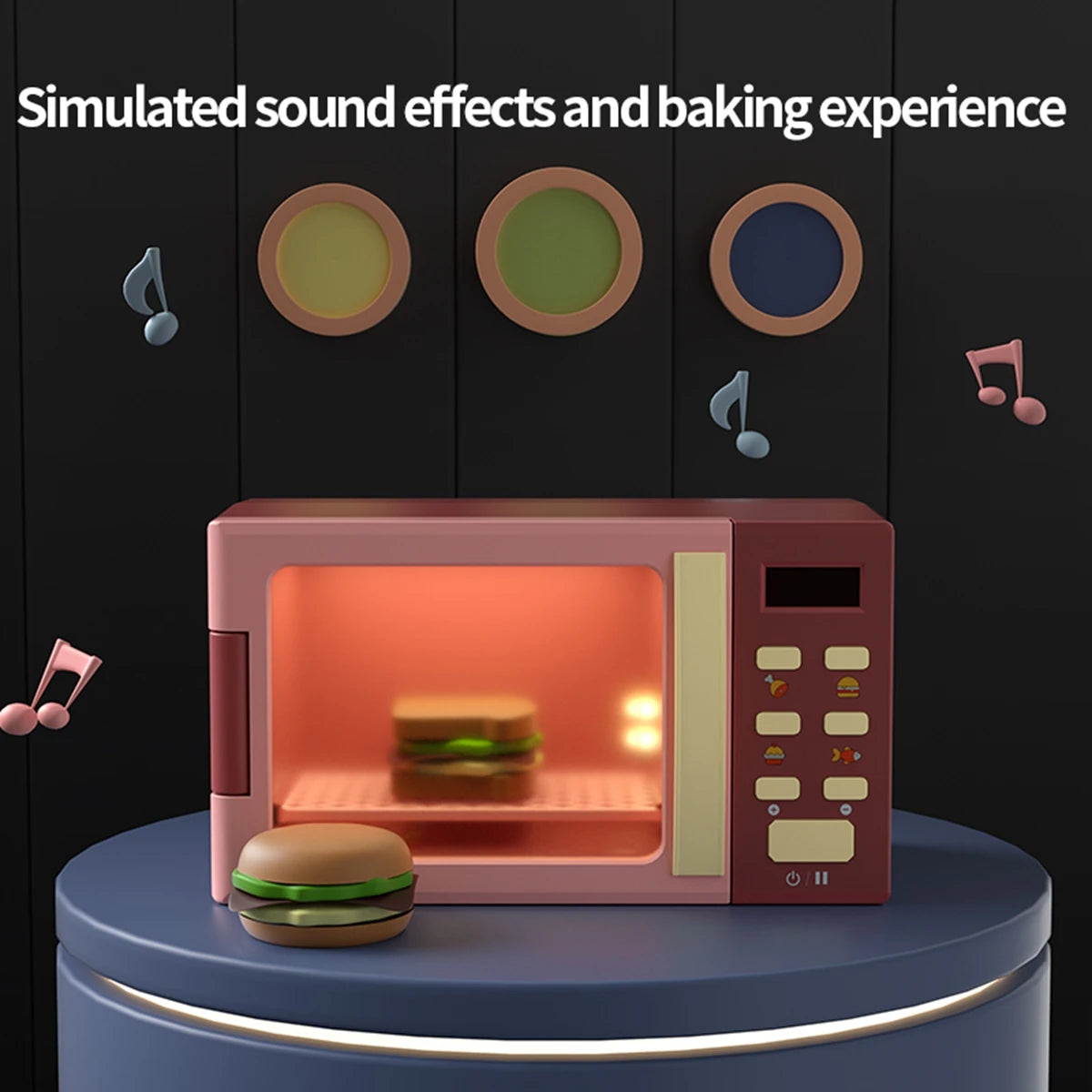 Electronic Microwave Oven & Comprehensive Food Set