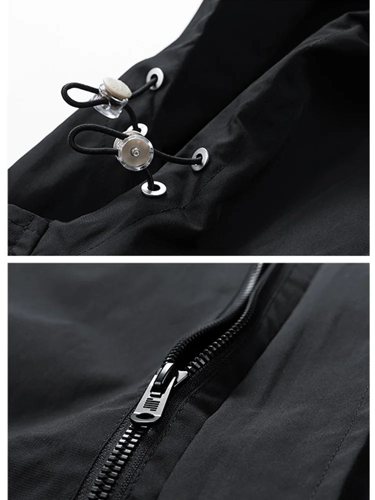 Oversized Technical Windbreaker