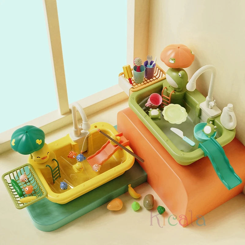 Interactive Duck-Themed Bath & Water Table Toy