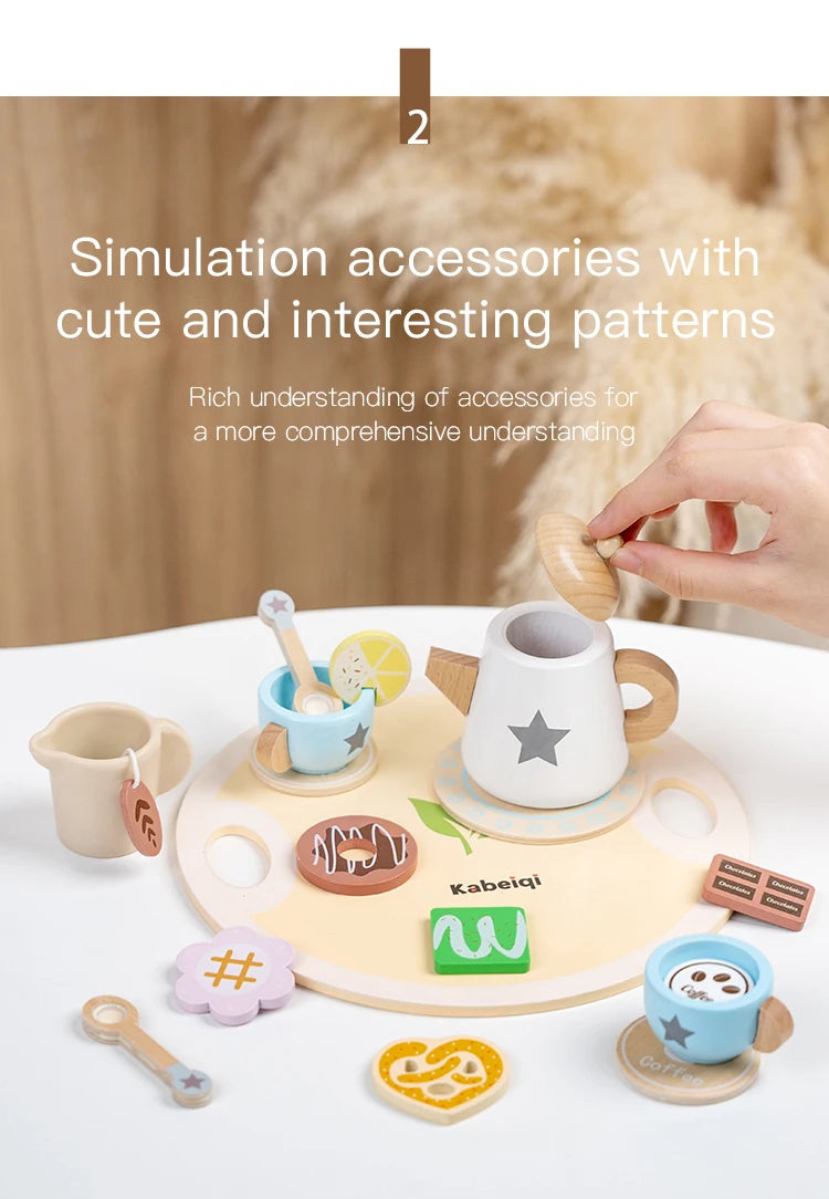 Children's simulation wooden toys