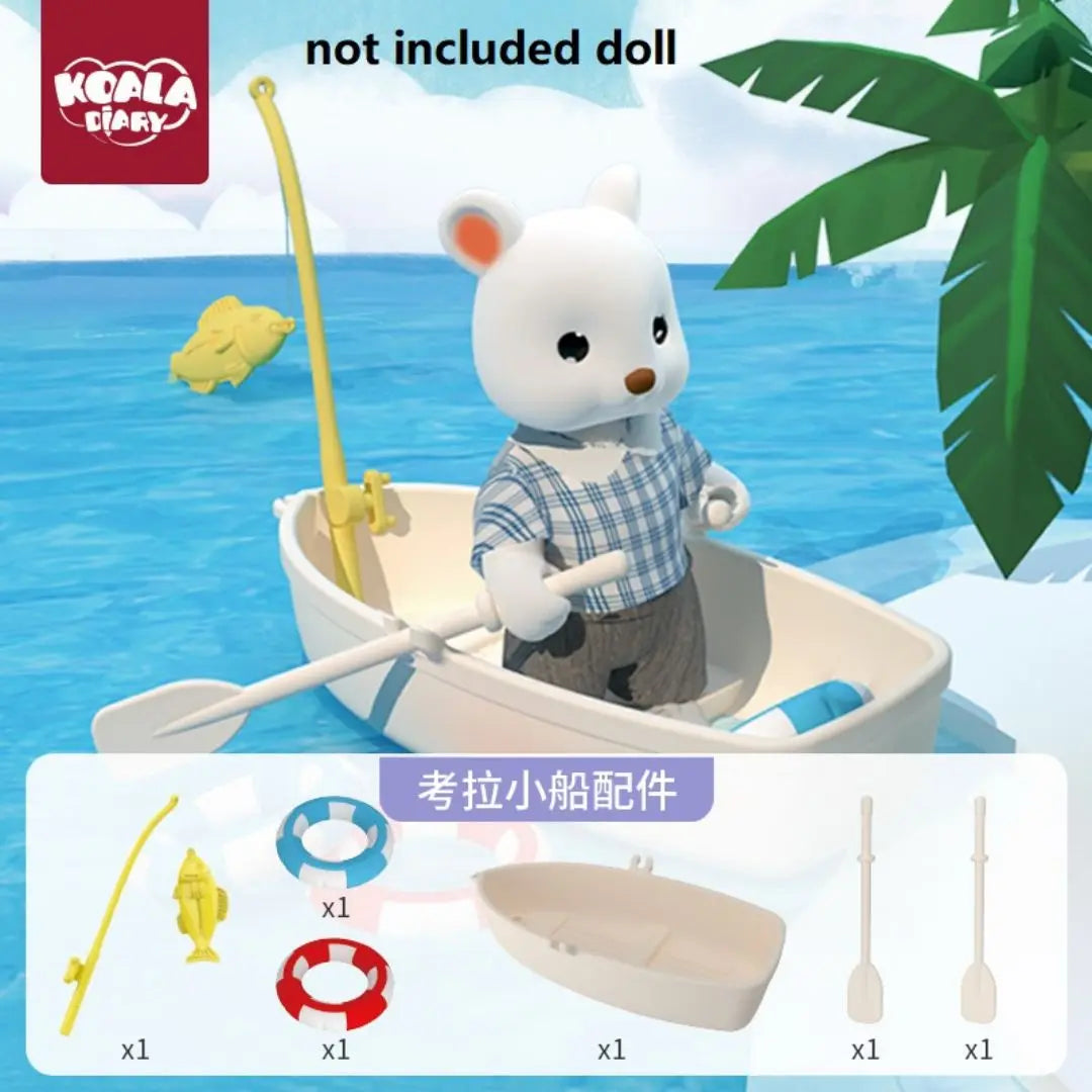 DIY Miniature Room Box Kit - Living Room & Flower Shop