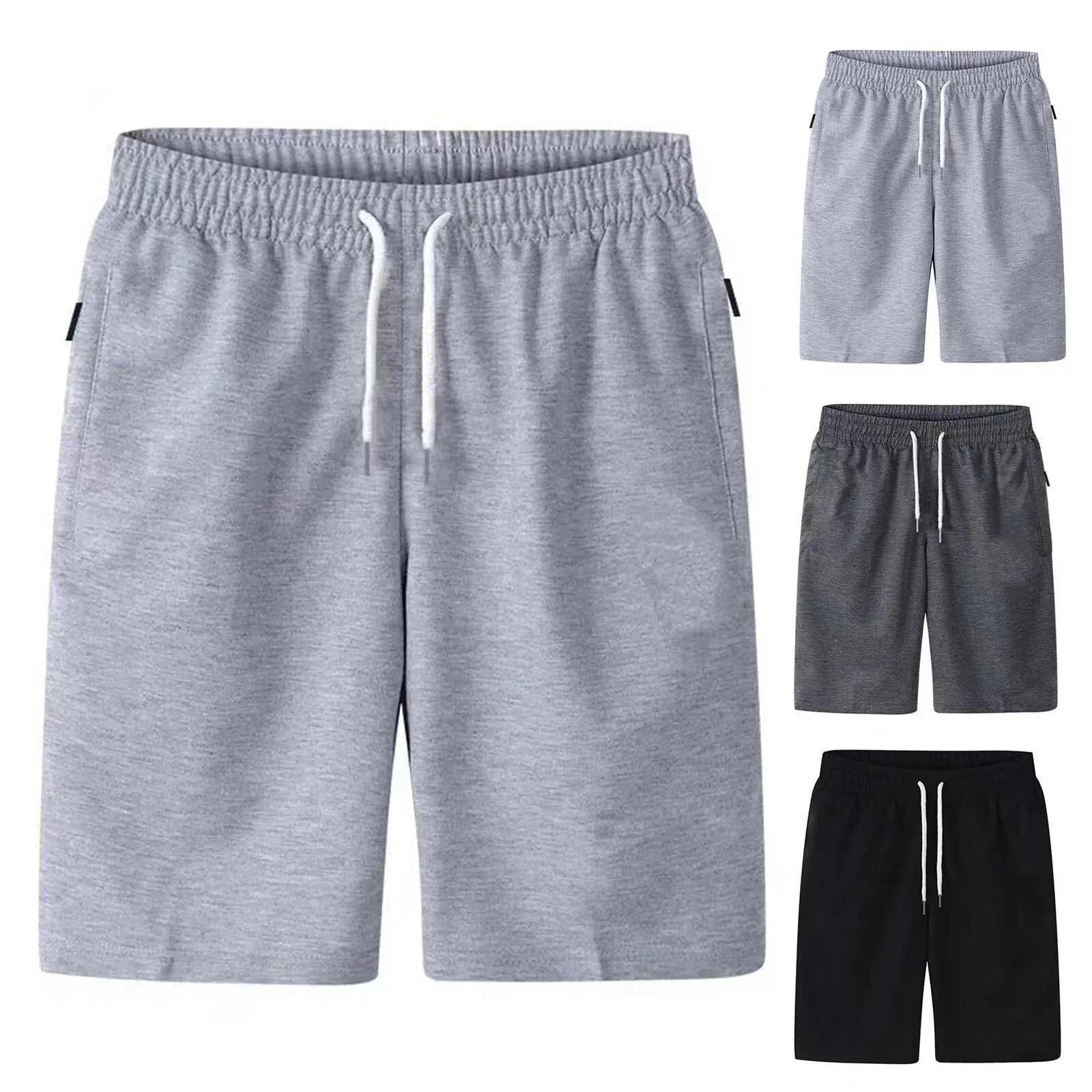 Men’s Cotton Drawstring Shorts – Casual Comfort Fit