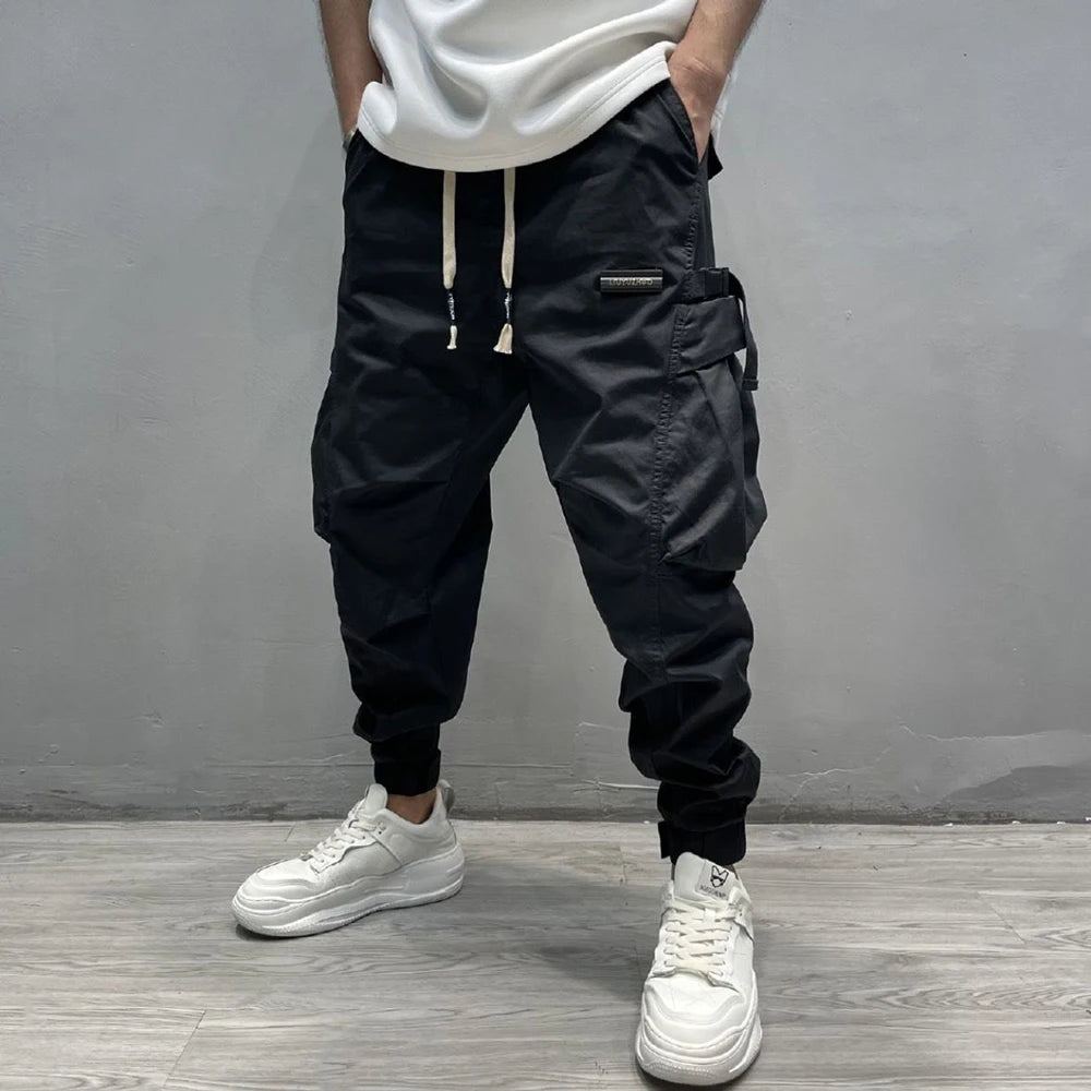 Nylon Tactical Cargo Joggers