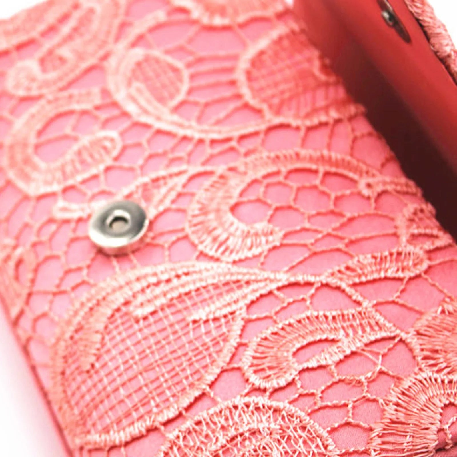 Elegant Black Lace Evening Clutch