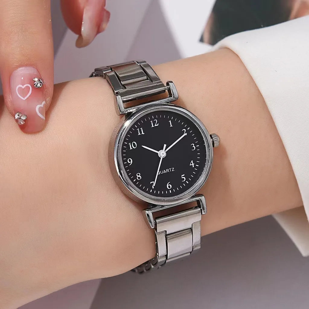 Everyday Silver Link Band Analog Watch