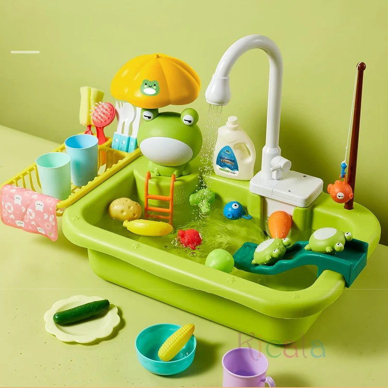 Interactive Duck-Themed Bath & Water Table Toy