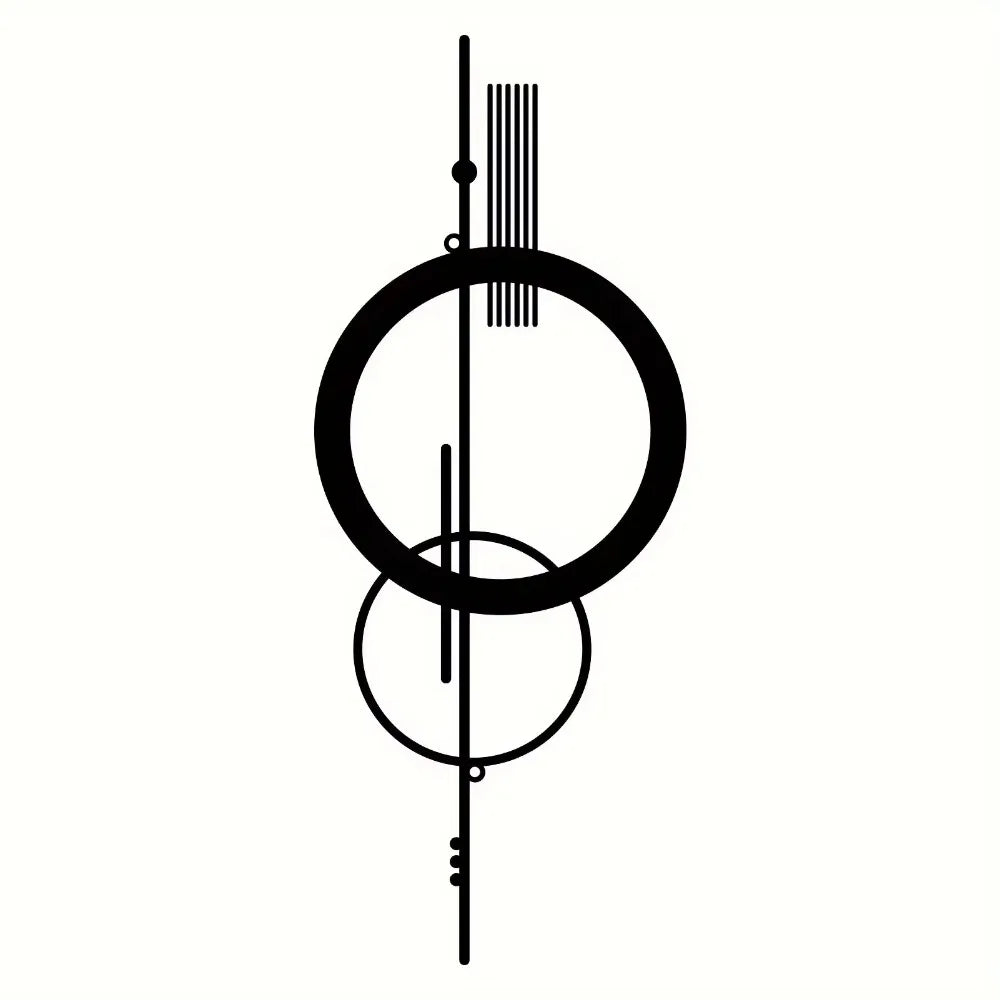 Abstract Geometric Wall Art Details