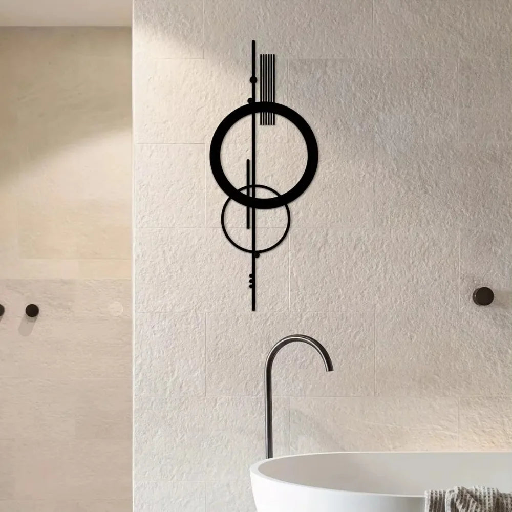 Abstract Geometric Wall Art Details