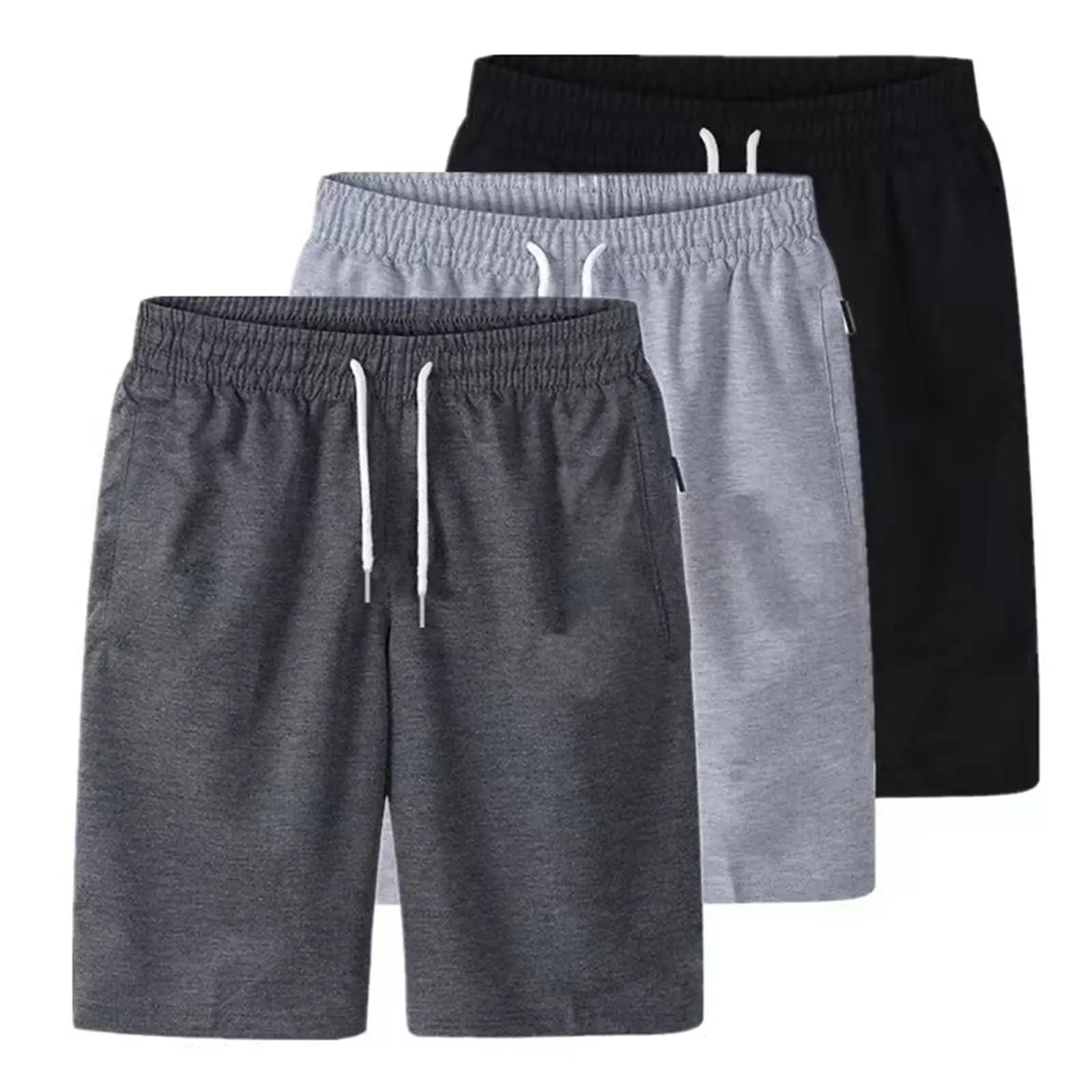 Men’s Cotton Drawstring Shorts – Casual Comfort Fit