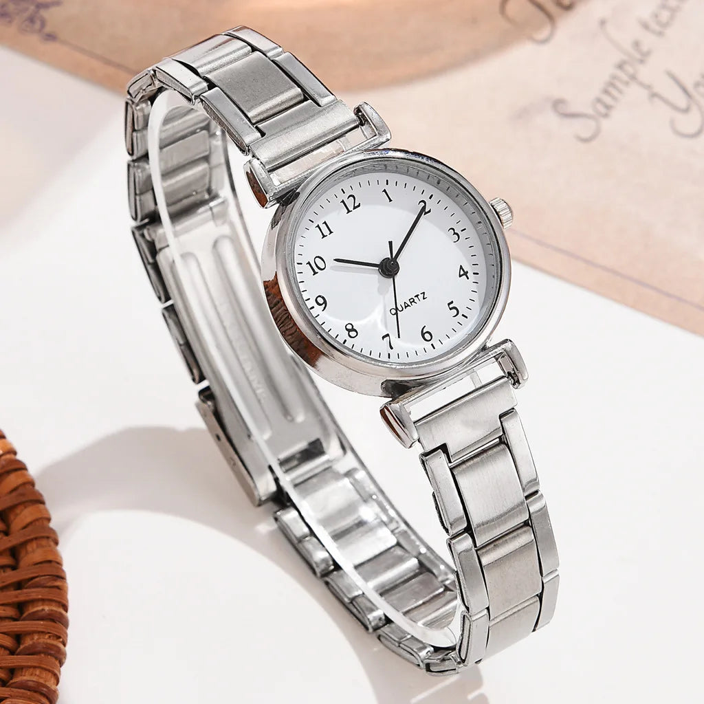 Everyday Silver Link Band Analog Watch