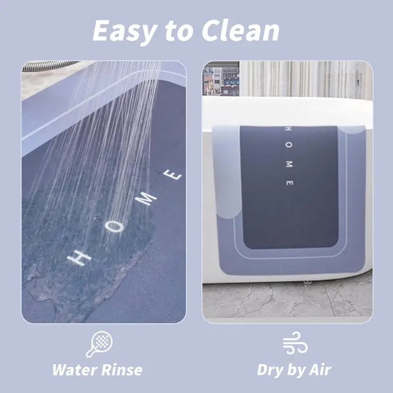 Geometric Bath Mat Set