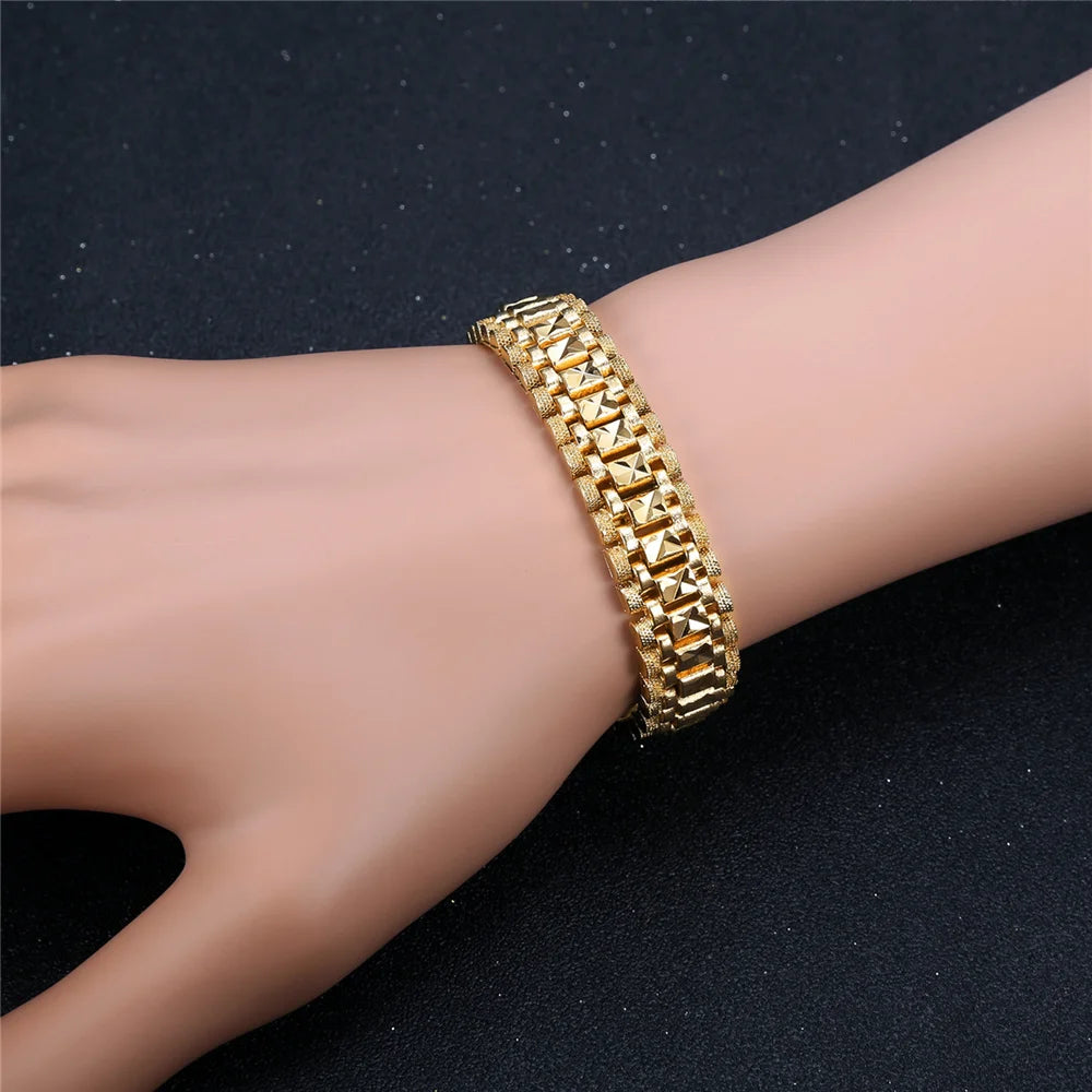 Male Bracelet Women Jewelry 12MM