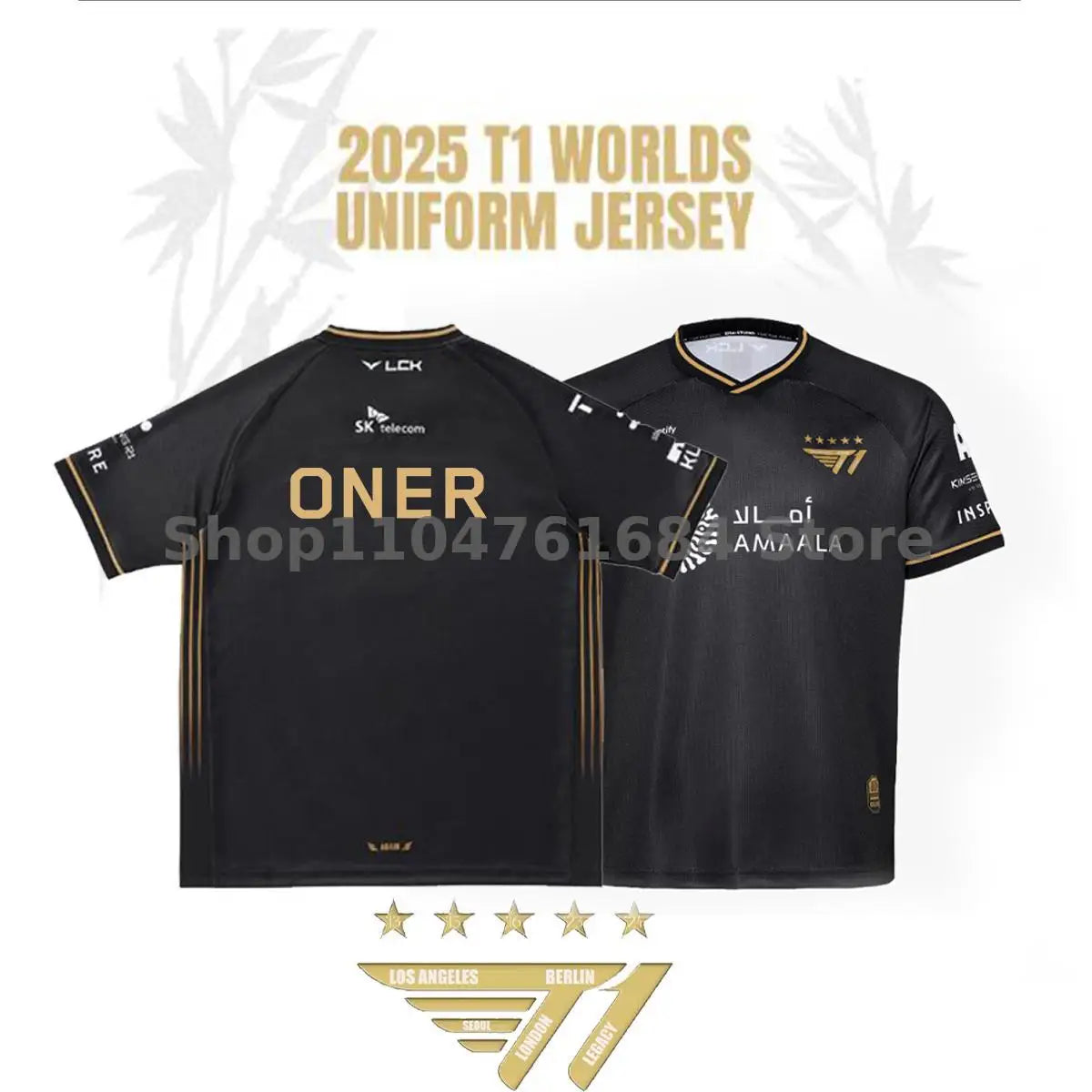 T1 2025 Worlds Jersey – Limited Edition Esports Uniform